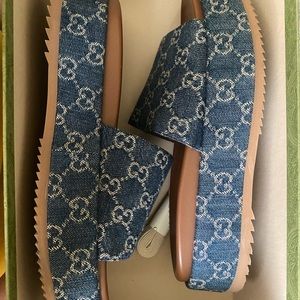 Demon Gucci platform sandals